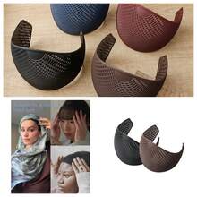 Muslim Hijab Underscarf Cap, Muslim Headscarf Fixator Headband, Malaysian Headwrap - A - View 2