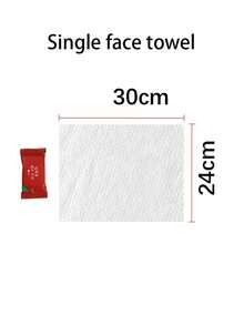 20/10/5/1件装一次性压缩浴巾，70cm*140cm 白色便携式植物纤维一次性浴巾，适合男女日常护理、商务旅行、家居浴室装饰、夏季度假 - 彩色 - 查看 15