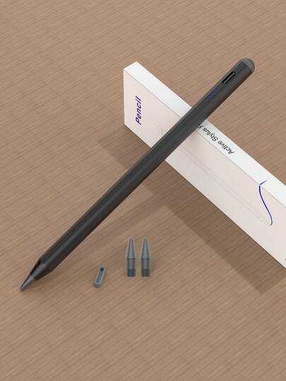 11/10/9/8/7/6 IPad, IPad Air 7/6/5/4/3, IPad Pro 13"/12.9"/11" (2018-2025), IPad Mini 7/6/5 Compatible Stylus Pen, 90mAh Battery, High Precision & Sensitivity, Rechargeable, Magnetic Body, Tilt Detection & Palm Rejection, Black Gifts For Mother, Family, Friends, Kids, Birthday, Holiday