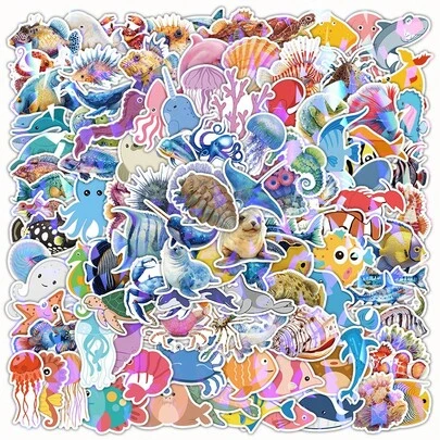 203 Pieces Marine Life Stickers - Decor For Journals, DIY Crafts & ' Projects