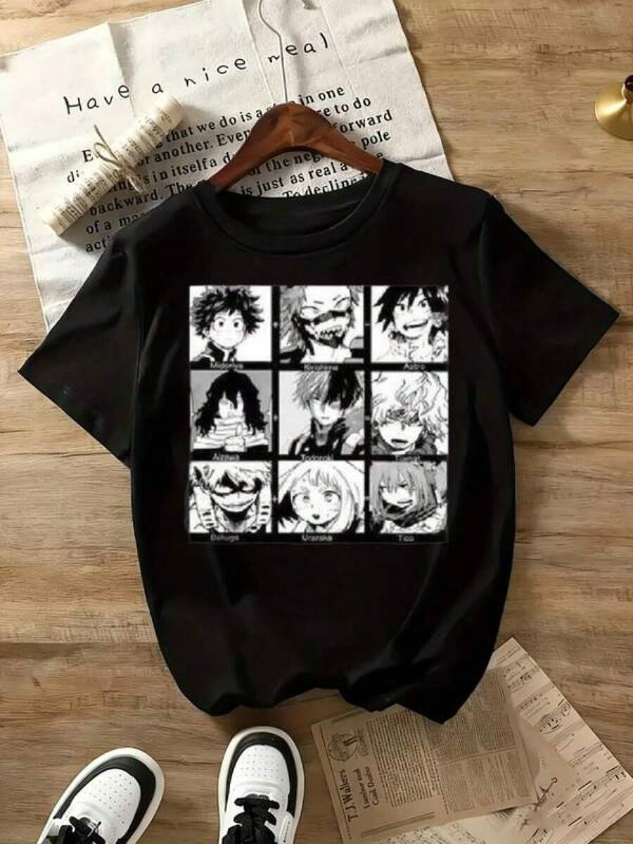 Men Outdoor Tees & Tanks - Black - View 1