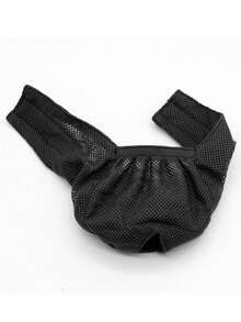 Masque facial ajustable et respirant pour chat, doux, empêche la morsure, le léchage, le mâchage et les miaulements. Design adapté aux salons de toilettage, aux cliniques vétérinaires, à la coupe des ongles et aux soins dentaires. Facile à nettoyer, confortable à porter. - Multicolore - Voir 13
