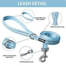 Dog Harness Small Sized And Leash Set For Small Dogs Cats,Yellow XS Puppy Harness, Step In Soft Dog Reflective Vest, Breathable Mesh Pet Harness. - 灰拼黃 - 查看 8