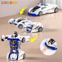 unilabo Juguete de coche de carreras transformable - Coche de carreras deslizante por inercia - Transformación automática - ¡Un regalo perfecto para que las mamás se lo den a sus hijos! Mini artículos, recuerdos de fiesta de coches de carreras, juguetes de coches para niños, coches de carreras, juguetes para niños, coche de carreras para niños, juguetes para niños, coche robot, juguetes de cumpleaños para niños, de vuelta a la escuela, ¡regalo de Pascua! - Multicolor - Ver 6