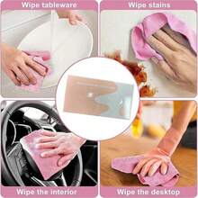 Thick Moisture-Wicking Microfiber Roll-Up Tear-Off Cleaning Cloth - A - View 3