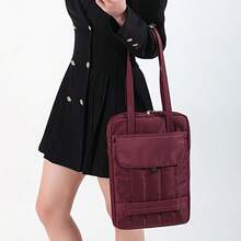 2025 New Laptop Bag, Large Capacity Multi-Functional Multi-Layer Design, Compatible With Macbook 13.3", 14"/15.6", HP Matebook 16", Portable Protective Computer Bag, Minimalist & Luxurious - Multicolor - View 5
