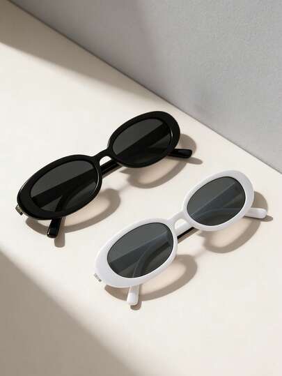 2副时尚眼镜，适合青少年佩戴，百搭日常百搭