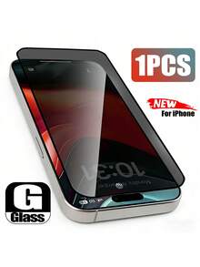 1-Piece Full Screen Anti Peeping Tempered Mobile Phone Film, Compatible With IPhone 11/12/13/14/15/16/17 Series, Anti Drop, Anti-Collision, Anti Scratch, Anti Fingerprint - Black - View 13