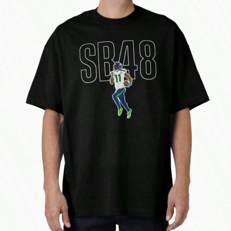 SB 48 Percy Takes It To The House Oversized T-Shirt - màu đen - Xem 1
