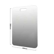 Bộ thớt titan nguyên chất dùng trong nhà bếp, thớt hai mặt mới năm 2025 dùng để thái thịt, rau củ và trái cây. - Bạc - Xem 10