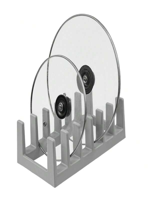 מתקן ארגון למכסה סירים במטבח, מתקן לייבוש קערות וכלים, מדף ספרים לשולחן, מתקן לחלוקת צלחות וקערות