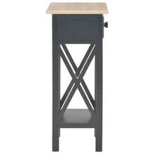 vidaXL Beistelltisch Schwarz 27 X 27 X 65,5 Cm Holz - nero - Visualizzare 4