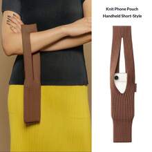 时尚针织手机套/保护套，兼容 17 Pro Max、17 Pro 及更早机型，男女通用 - 彩色 - 查看 5