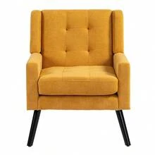 Home Theater Seating - Yellow + Upholstered - View 8