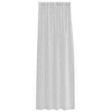 vidaXL 2 Stück Vorhänge aus Voile in hellgrau, 225 x 140 cm, aus Polyester - Tagli Unica - Visualizzare 4