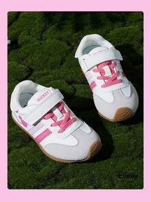 Disney 1 đôi giày thể thao trẻ em, thích hợp cho mặc hàng ngày, lễ hội, thể thao, hoạt động ngoài trời, thoải mái, chống trơn trượt, bền, thoáng khí (Giày thể thao bé trai, giày trượt ván bé trai, giày thể thao trẻ em, giày thể thao bé gái, giày trượt ván bé gái) - Hồng - Xem 6