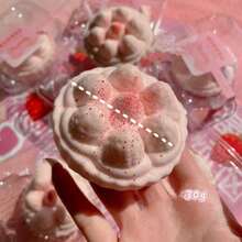 柔软、慢回弹逼真草莓蛋糕造型挤压玩具，减压解压玩具 - 彩色 - 查看 5