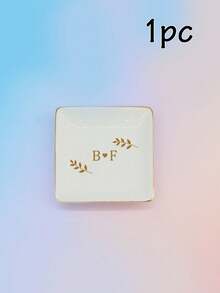 Custom Jewelry Tray With Name, Personalized Ring Plates, Customized Memorabilia Box, Customizable Travel Jewelry Tray, Wedding Gifts, Birthday Gifts, Anniversary, Valentine's Day, Bedroom, Besties, Friend, Couple, Family, Bride, Lovers, Couple Gifts - Style B - View 11