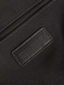Jet Black Quilted Leather Tote Bag With Gold Chain Strap, Large Capacity Designer-Inspired Work Bag For Women, Versatile Shoulder & Crossbody Bag, Spacious Laptop Handbag - 黑色 - 查看 9