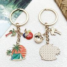 1件合金珐琅露营旅行系列吊坠，可用于制作DIY耳环、手链、项链等饰品，款式多样，设计精美。 - 露營旅行鑰匙扣 - 查看 6