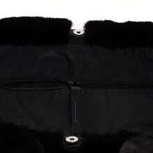 Nike 耐吉 時尚休閒標誌性Logo 托特包單肩常規 女款 - 黑色 - 查看 8