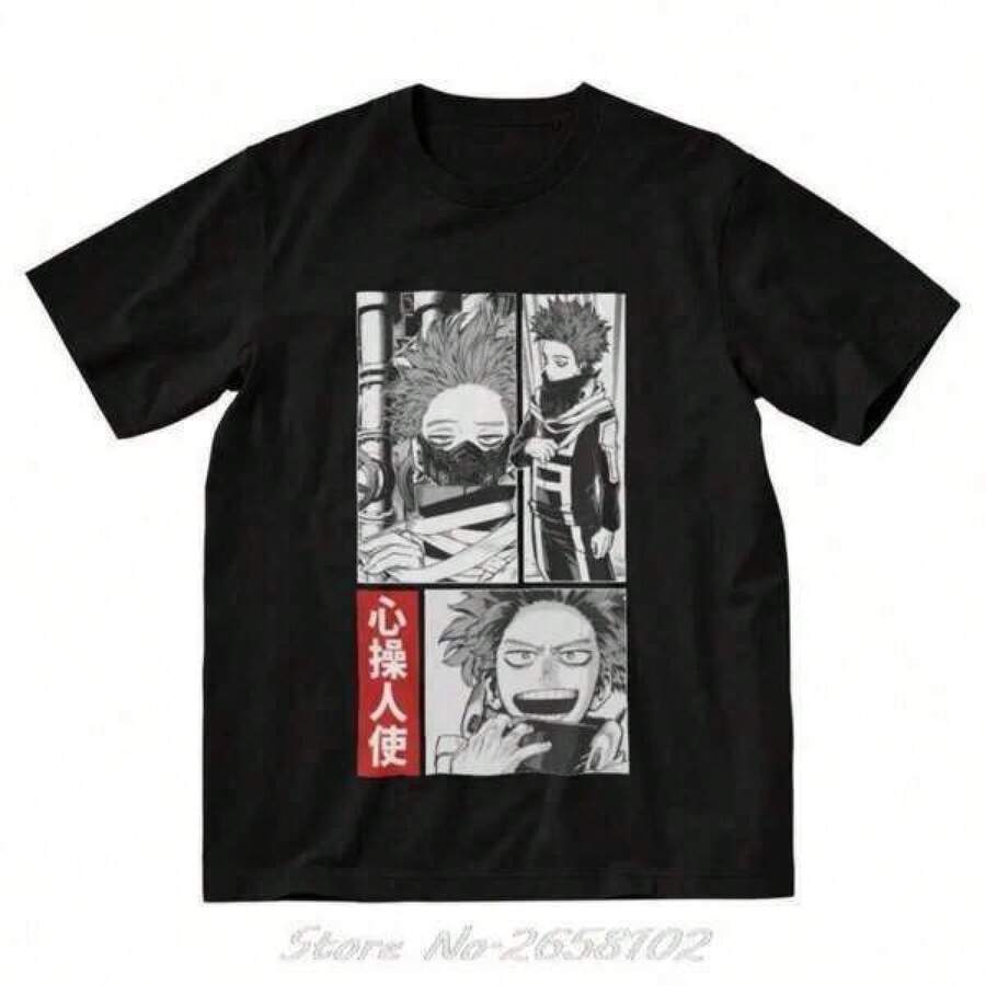 Men Outdoor Tees & Tanks - Black - View 1