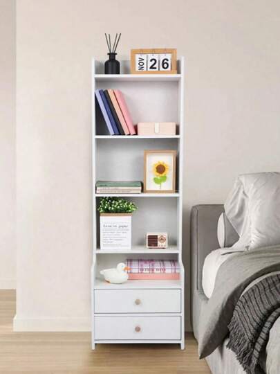 Buró Mesa De Noche Moderno Para Recamara Estilo Vintage,blanco