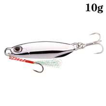 1pc Colorful Metal Spoon Lure With Hook - Electroplated For Freshwater And Saltwater Fishing - Available In 7g, 10g, 15g, 20g, 30g, And 40g Sizes - Essential Fishing Gear - Multicolor - View 22