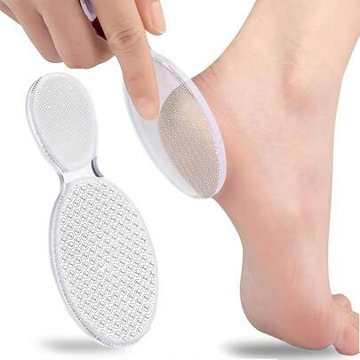 [Professional Nano Glass Foot File] - With Storage Box, Double-Sided Coarse & Fine Grinding Design, Dry & Wet Use, Salon-Grade Foot Care Tool, Instantly Smooth Heels, Say Goodbye To Calluses
