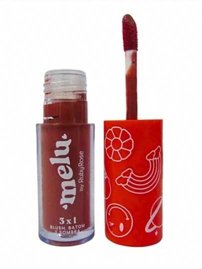 3 em 1 Blush, Batom e Sombra Melu Honey by Ruby Rose