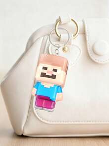 Minecraft My World Slow Recovery Squeezing Joy Keychain, Internet-Famous Stress Relief Keychain - Multicolor - View 18