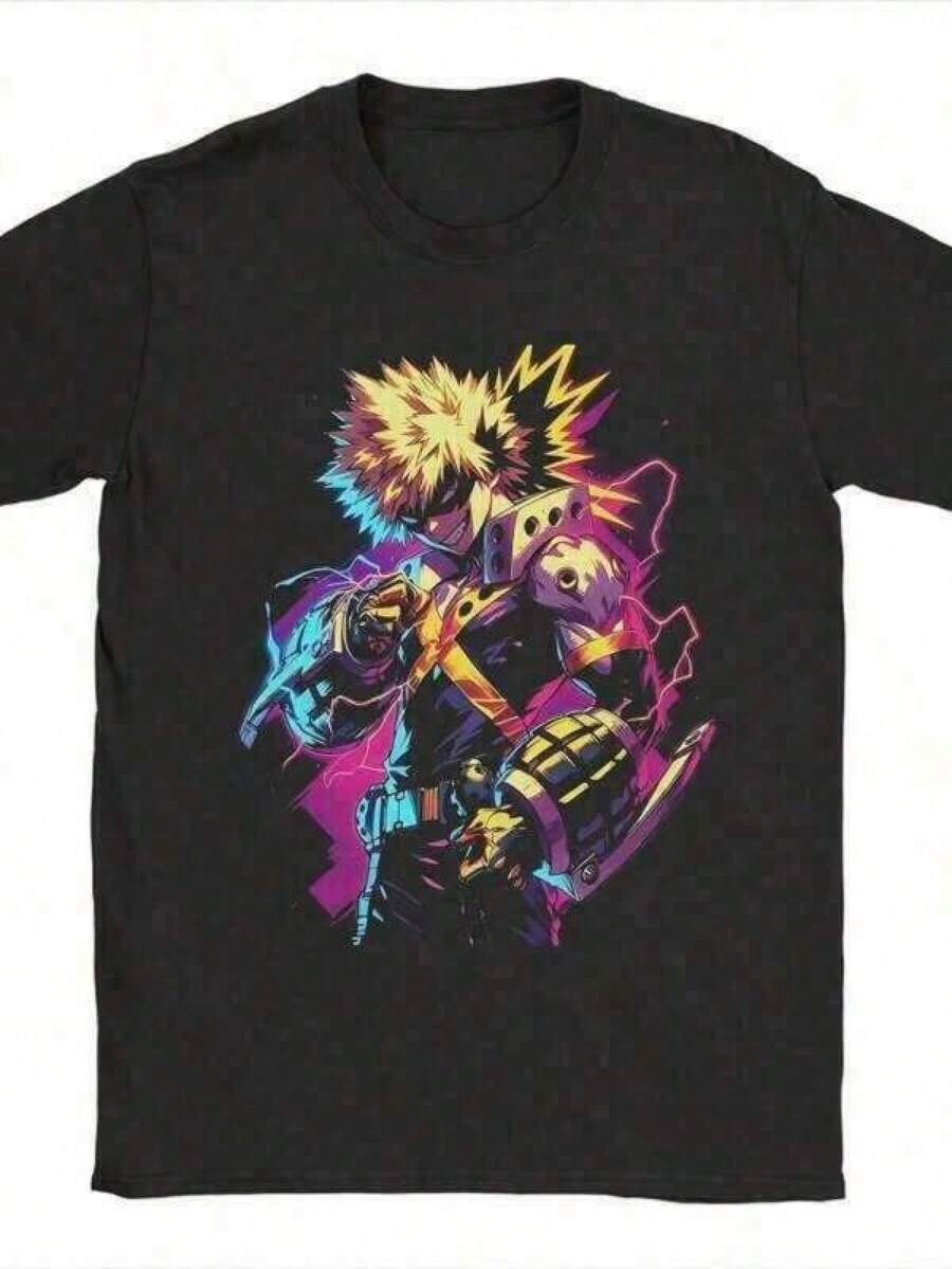 Men Outdoor Tees & Tanks - Black - View 1