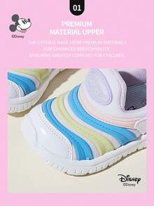 Disney 1 Pair  Collaboration Children's Sneakers, Suitable For Daily Wear, Festivals, Sports, Outdoor Activities, Comfortable, Non-Slip, Breathable (Boys' Sneakers, Boys' Skate Shoes, Children's Sneakers, Girls' Sneakers, Girls' Skate Shoes) - Purple - View 3