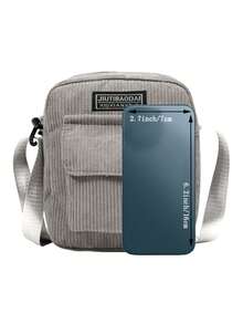 Flannel Small Backpack - Women's Bag, Lightweight, Simple And Elegant, Makeup Bag, Phone Bag, Bag For Middle-Aged And Elderly Mothers - Multicolor - View 4