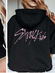 Do It Straykidsa Hoodie, Straykidsa Hoodie, Straykidsa Sweatshirt, Unisex Hoodie Sweatshirt, Do It Straykidsa Shirt For Women, Pink Kpop Fan - 黑色 - 查看 3