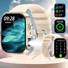 1.83" Full Screen Touchscreen Smart Watch, Suitable For Men & Women Outdoor Sports, With Wireless Calling/Message Alerts, Multiple Sports Modes, Information Reminders, Multifunction Call/Dial, Remote Camera/Music Playback, Fitness Tracking, Wireless Connection With Android Phones, Perfect Gift For Family & Friends - Multicolor - View 15