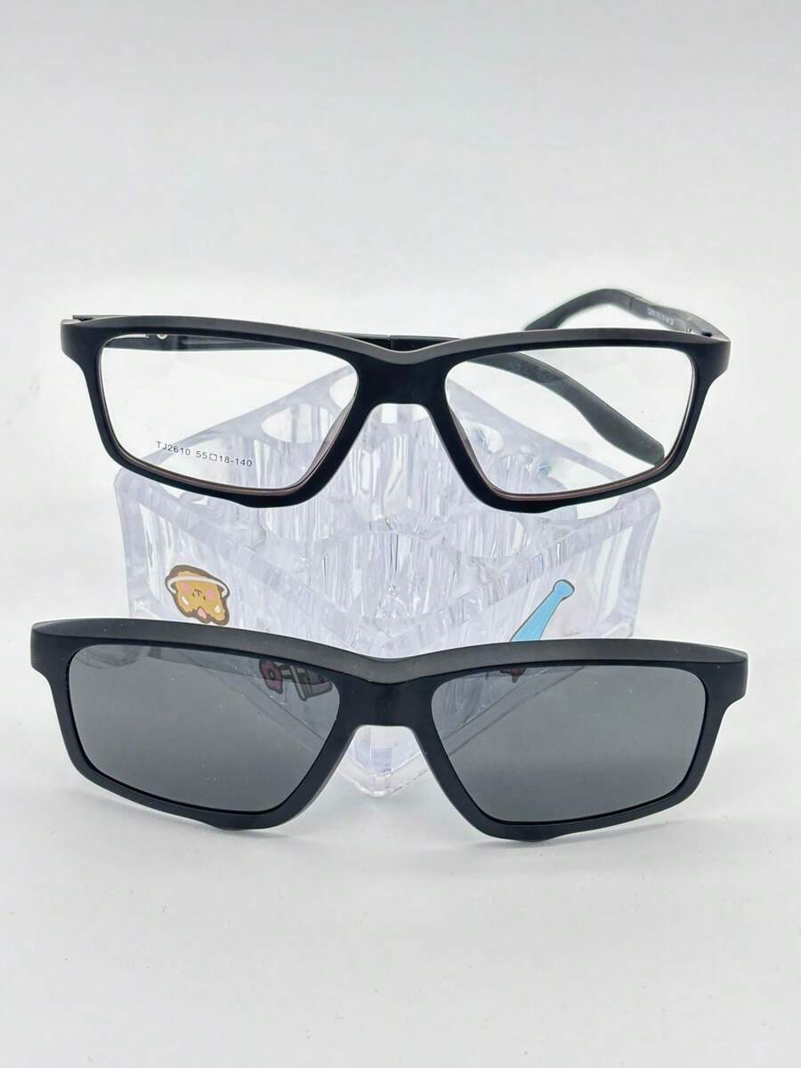 Men Fashion Glasses - Red - View 1