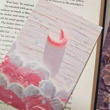 30pcs Landscape Oil Painting Style Postcard Set, Flat Oil Painting Photo Aesthetic Images, Layered Art Greeting Cards, Floral, Plant, Mountain, Butterfly, Moonlight, Seascape Themed Postcards - A - View 4