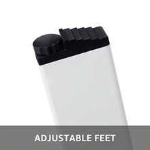 jjytMesa reda para patio mesa de centro de ml reente a la intemperie antioxite color blancoMesa de centro exterior - Blanco - Ver 6