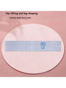 Yoga Shaping Strength Training Non-Slip Strap, Elastic Waist Belt With Weight Counter, Butt Lifting Ring, Leg Stretching Strap, Explosive Power Training Fitness Bands, Suitable For Men And Women, Indoor And Outdoor Sports Training - Multicolor - View 19