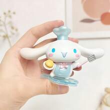 Sanrio Pochacco Cooking Cottage Series Blind Box Figurine - Big Ears Dog Kitchen Figurine - Surprise Party Gift - Perfect For Daily Decor, Premium Quality, Ideal For Car Or Desk Display | Hello Kitty, Kuromi, Pochacco, Pompompurin, My Melody | Gift For Girls - 彩色 - 查看 4