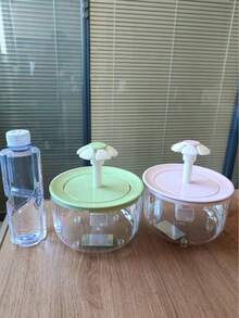 1500ml/50.72oz Floral Design Automatic Cat Water Fountain With Circulation Filter, USB Powered (Adapter Not Included), Suitable For Cats And Small Dogs - Multicolor - View 8