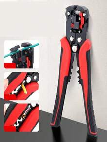 Self-Adjusting Wire Stripper, Wire Cutter Pliers, Crimping Pliers, Automatic Wire Stripping Tool, Industrial Handyman Tools - Multicolor - View 8