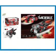 Diseño Popular de coches de pedal infantil con función de pulverización gcc, coches mixtos rojos y negros, coches laterales de murciélagos,Vehículo acrobático de spray de murciélagos,Vehículo acrobático en aerosol,Vehículo de control remoto por inducción de gestos,Coche de control remoto de música de iluminación - color aleatorio - Ver 5