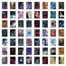 60PCS Indescribable Art Stickers - Unique Abstract Designs For Decorating Notebooks, Phones & More - 60PCS - View 3