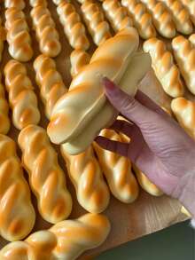 2026 New Squishy Slow Rising Braided Bread, Slow Rebound Soft & Sticky Texture - Perfect Gift For Birthday, Holiday, Christmas, Easter - Multicolor - View 7