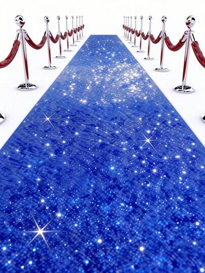 1pc Muticolor Wedding Carpet, White & Pink & Red & Champagne Gold &Blue&Black Glitter Carpet, Wedding Decor ,Valentine's Day Decorations,Anniversary Decor,Ceremony Decor ,Event Stage Background Decoration, Shop Opening Entrance Decoration , Holiday Party Decor,Home Decor, Room Decor,Carpet Outdoor Decor ,Backdrop Decor