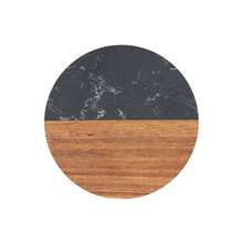 Custom Insulated Coasters Spliced Acacia Wood Round Coffee Placemats Teacups, Marble Wood Coasters, Customized Gifts, Lovers' Anniversary Gifts, Personalized Gifts, Wedding Gifts, Christmas And Valentine's Day Gifts, Customized Housewarming Gifts. - Multicolor - View 14