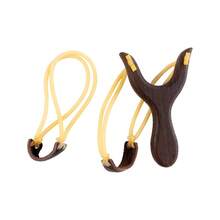 Wooden Slingshot Durable Wood Funny Fun Toy Gift Ideas For Boys And Girls Saf*E Outdoor Activity - Single - View 5