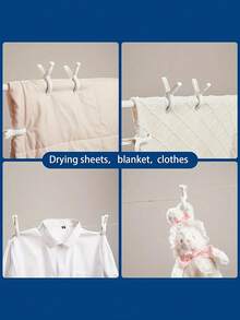 Large Plastic Clothespin Windproof Clips, Securely Holds Towels, Clothes, And Blankets On Clothesline Or Drying Rack. Suitable For Beach, Pool Chairs, And Laundry - Multicolor - View 5